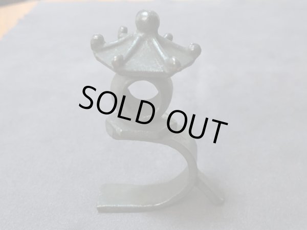 Photo4: No.ENSS0015  Lantern, large bronze (4)