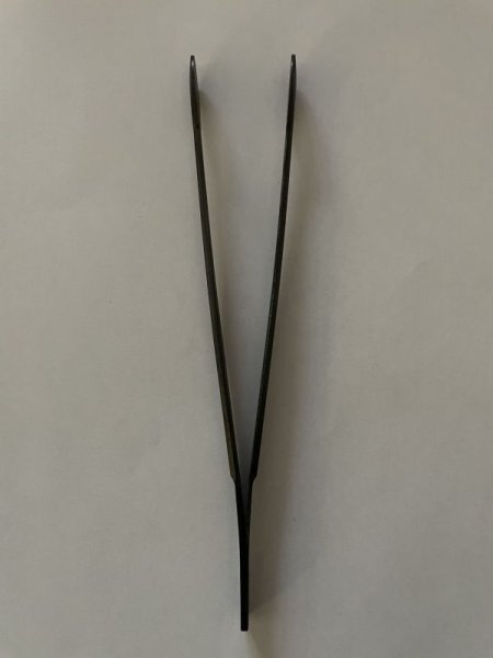 Photo2: No.0012  Bonsai Tweezers round [68g/210mm] (2)