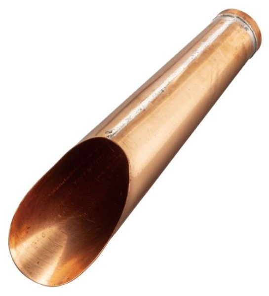 Photo1: No.2859  Copper scoop L [50g / 155 mm] (1)