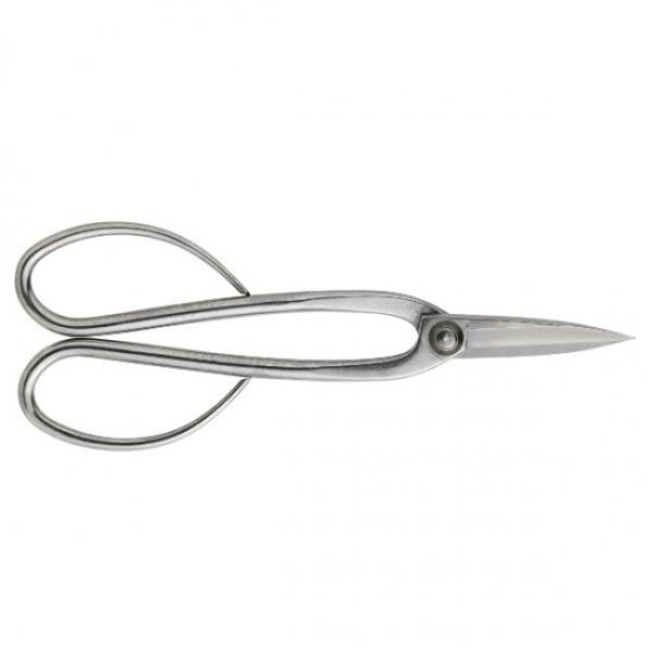 Photo1: No.3015  Stainless steel long handled bonsai scissors [120g/210mm] (1)