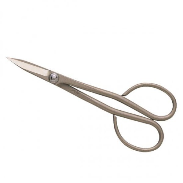 Photo1: No.2027  Fluorine nickel plating satsuki scissors [105g/180mm] (1)