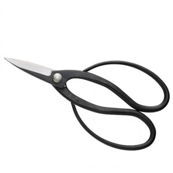 Photo1: No.2082  Professional bonsai scissors aogami [159g/180mm] (1)