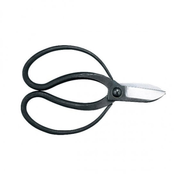 Photo1: No.2067  Left-handed flower scissors Koryu type [200g/165mm] (1)