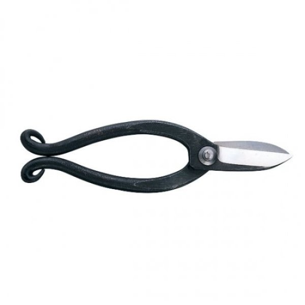 Photo1: No.2068  Left-handed flower scissors Ikenobou type [177g/165mm] (1)