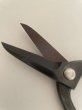 Photo6: No.0351  Custom made Trimming shears (Made to order)* [140g/180mm] (6)