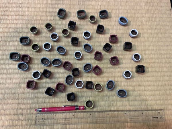 Photo2: No.MP8123  Mame pot set, 50pcs (2)