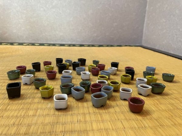 Photo1: No.MP8A-02  Mame pot set, 50pcs (1)