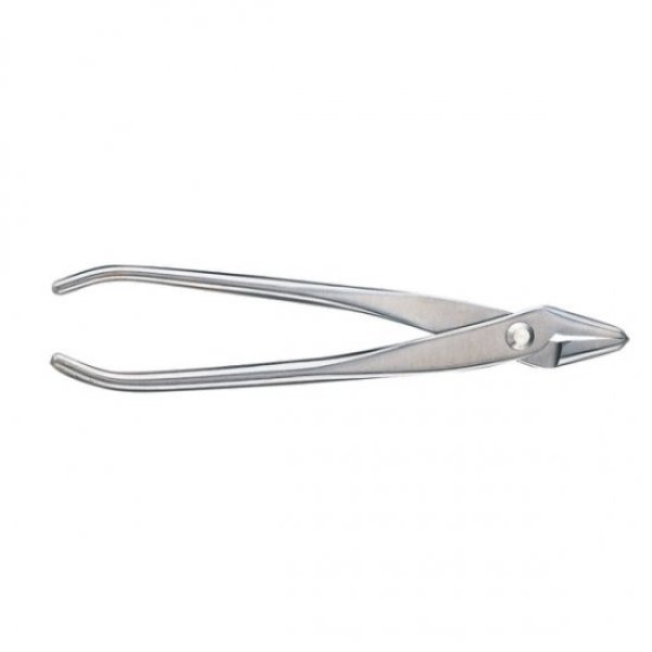 Photo1: No.3216  Stainless steel bonsai pliers L [185g/205mm] (1)