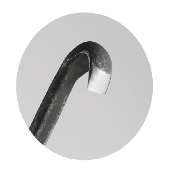 Photo2: No.1283  Bonsai chisel circle go down [65g/185x12mm] (2)