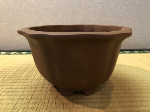 Photo1: No.EB0080  Used pot (1)