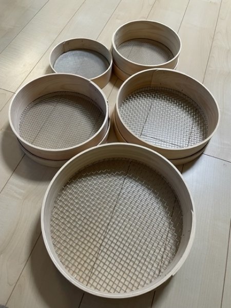 Photo1: No.0900  Sieves (5 pcs. Set)* [2000g/340mm] (1)