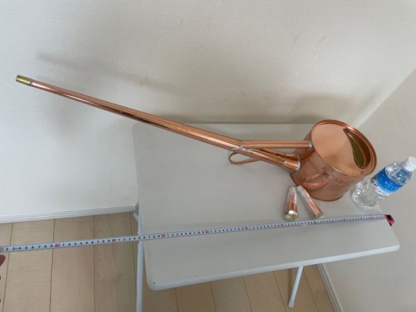 Photo2: No.NE0003  Watering Can, made of Copper 3L* (2)