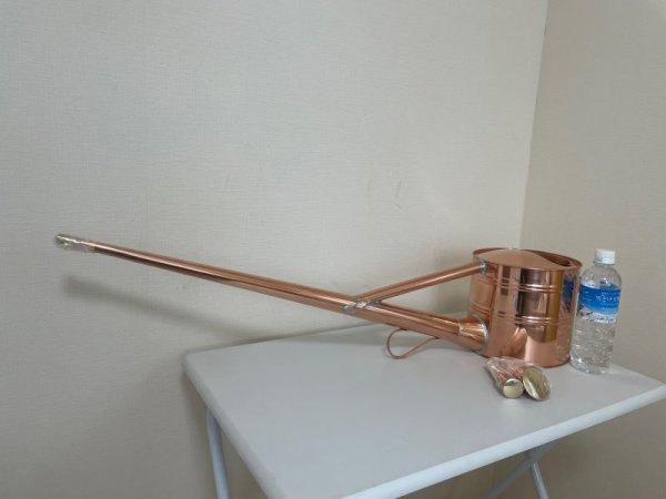 Photo1: No.NE0006  Watering Can, made of Copper  6L* (No.1004) (1)