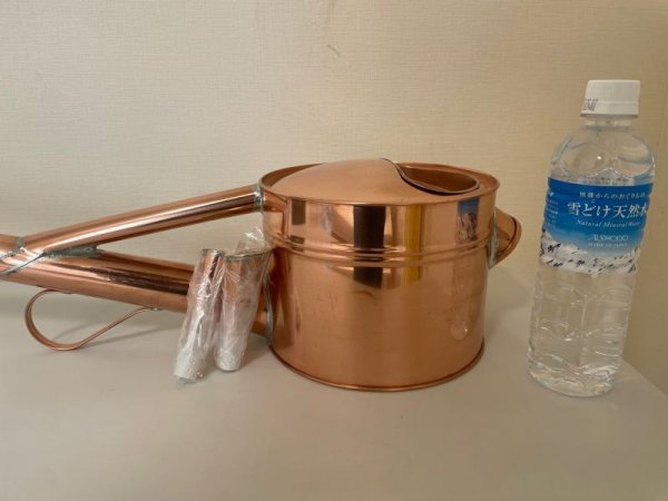 Photo4: No.NE0003  Watering Can, made of Copper 3L* (4)