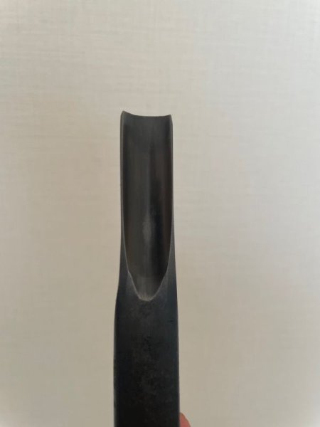 Photo11: No.0139  Graving Chisel all steel [100g/220mm] (11)