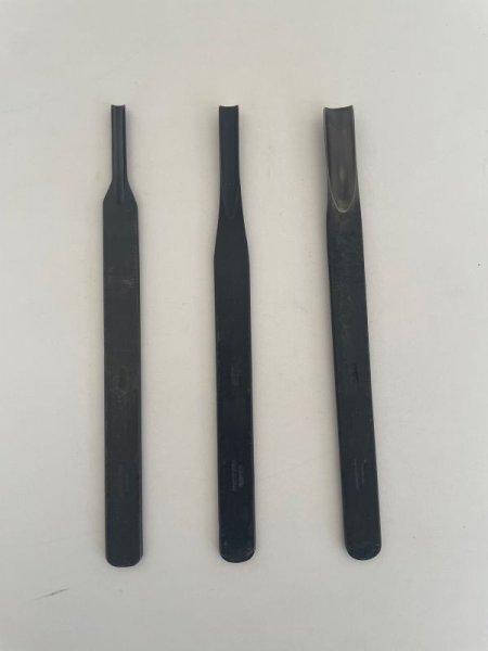 Photo5: No.0139  Graving Chisel all steel [100g/220mm] (5)