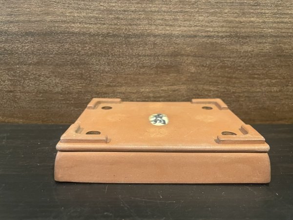 Photo5: No.MH4883  Heian Kozan 1st, Shudei rectangular, light brown (5)