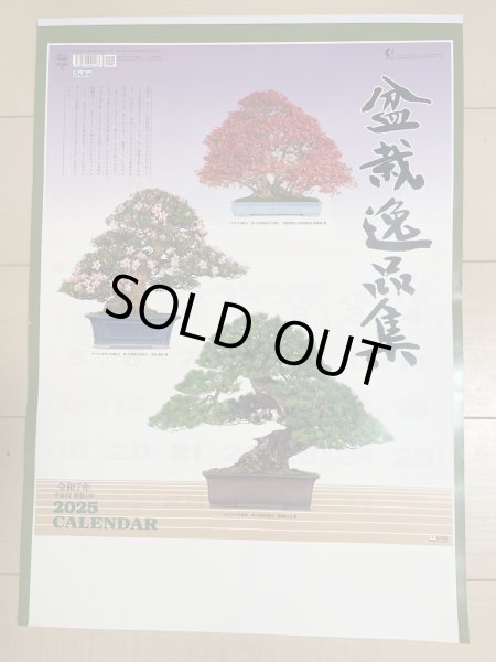 Photo1: No.2025CA-2 Bonsai calendar (1)