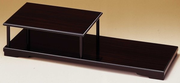 Photo1: No.209-K-00  Display stand (Kokutan, made in Japan) (1)