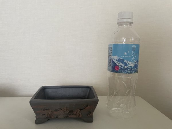 Photo6: No.12A-5A  Bonsai pot set, 5pcs (6)
