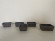 Photo2: No.12A-5A  Bonsai pot set, 5pcs (2)