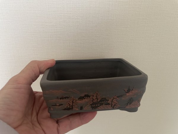 Photo5: No.12A-5A  Bonsai pot set, 5pcs (5)
