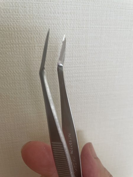 Photo5: No.0803  EDGE TWEEZERS [30g/155mm] (5)