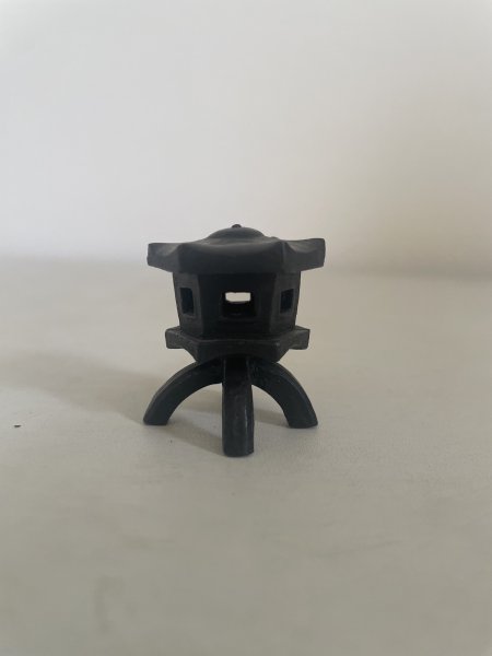 Photo1: No.TP0801   Hexagonal lantern,  bronze (1)