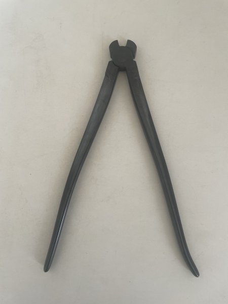 Photo4: No.0307  Wire Cutter, Specially Made large size (Made to order)* [440g/290mm] (4)