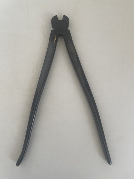 Photo2: No.0307  Wire Cutter, Specially Made large size (Made to order)* [440g/290mm] (2)