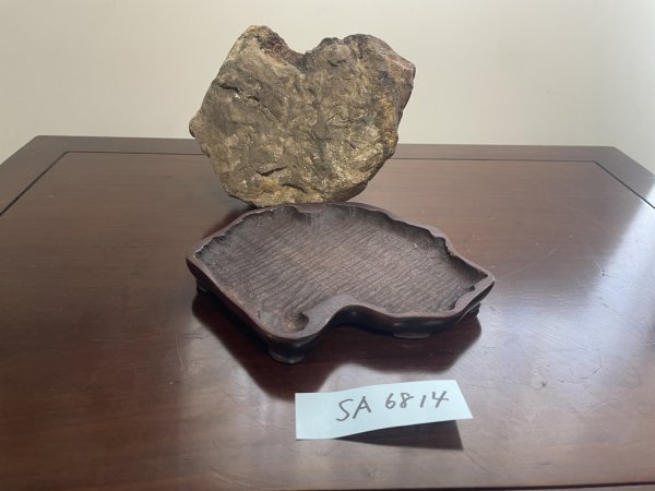 Photo3: No.SA6814 Akadama ishi (3)