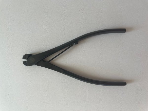 Photo5: No.0408  Wire Cutter, Specially Made miniature size (Made to order)* [70g/120mm] (5)