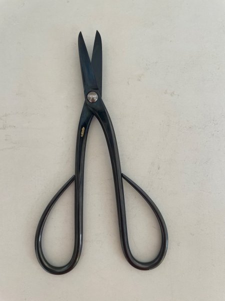 Photo2: No.0302  Custom made Trimming shears (Made to order)* [110g/185mm] (2)