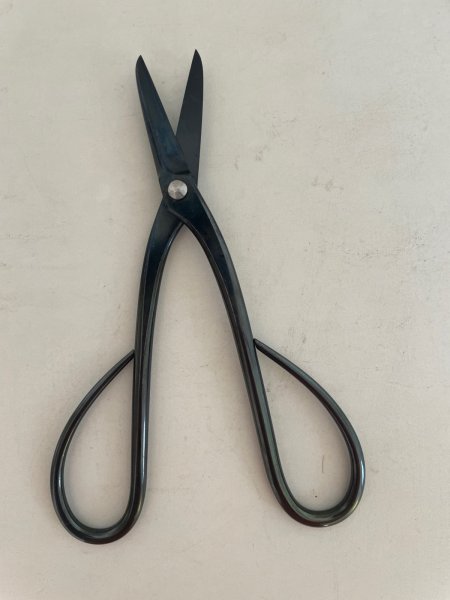 Photo3: No.0302  Custom made Trimming shears (Made to order)* [110g/185mm] (3)