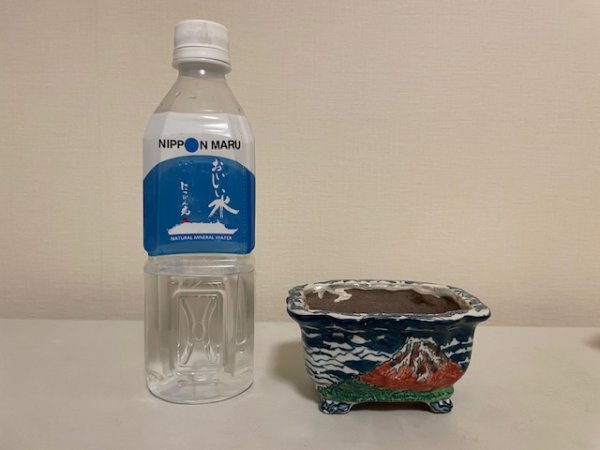 Photo2: No.TB0104  Bonsai pot,  Tosui (2)