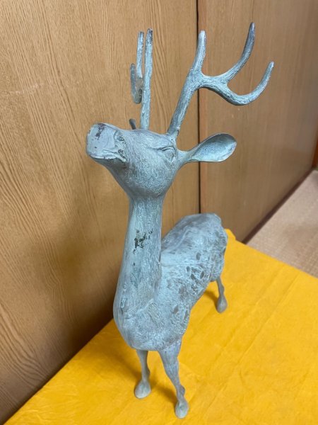 Photo2: No.MA6117  pair of deer (2)