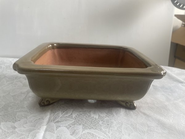 Photo1: No.MA6303  Gyozan pot (used) handmade (1)