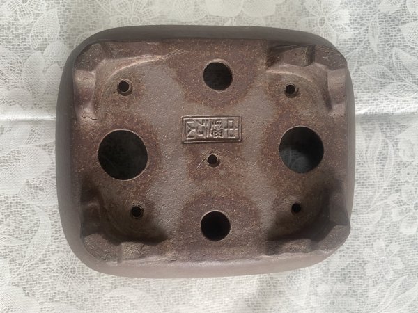 Photo3: No.MA6305  Gyozan pot (used) handmade (3)