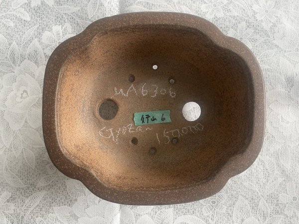 Photo2: No.MA6306  Gyozan pot (used) handmade (2)