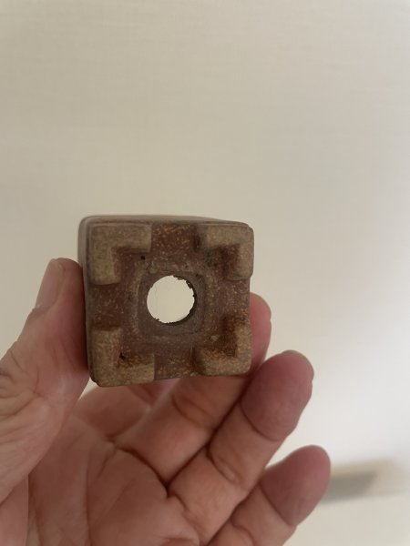 Photo3: No.TB0603  Mame bonsai pot (3)