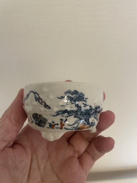 Photo2: No.TB0602  Mame bonsai pot (2)