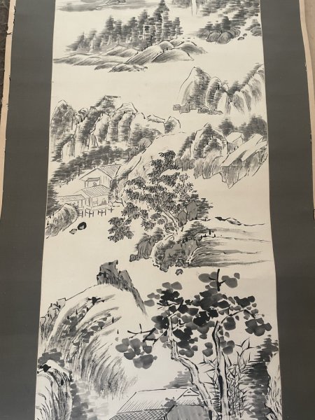 Photo3: No.MMB6601  Hanging scroll (3)